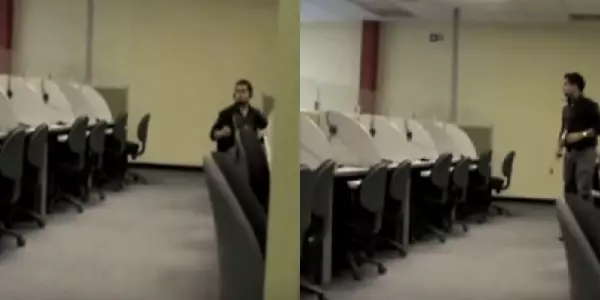 男子總是上班期間偷打瞌睡,為了給他一點教訓!同事們串通「準備大驚喜」,把他嚇得差點哭出來XDD