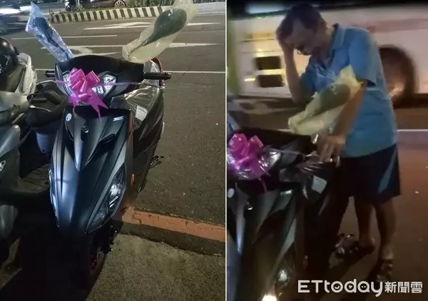 節儉騎10年破車!女兒送「7萬摩托車大禮」老爸躲廁所淚崩 一催油門突然笑不出來了