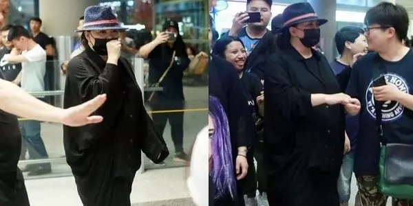 張惠妹突然現身,穿著很寬大的衣服也難掩大肚子!很多歌迷看到都忍不住哭了!