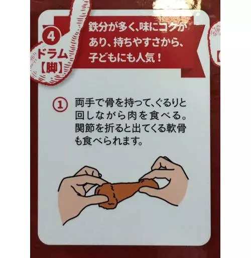 網友瘋傳《肯德基炸雞的正確吃法》