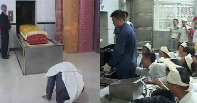 女子難產去世,火化時丈夫稱妻子還活著,抬出遺體,家人全白了臉色
