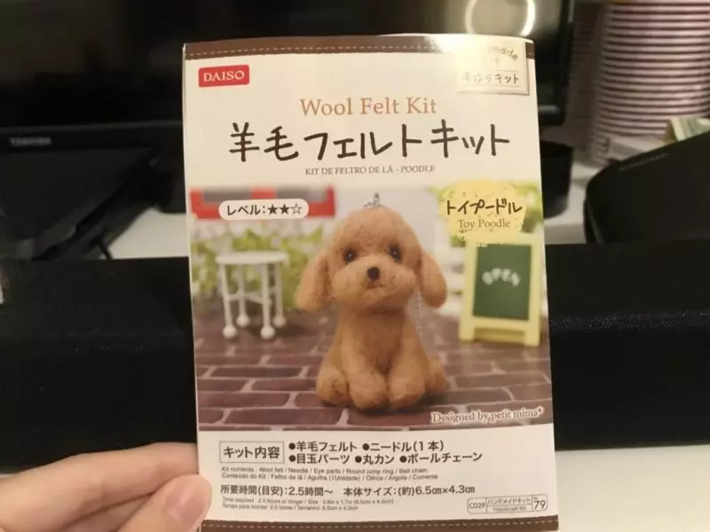 情侶互尬羊毛氈DIY!男友巧手神還原 女友誇海口「簡單啦~」網看完笑炸︰被鬼打到?