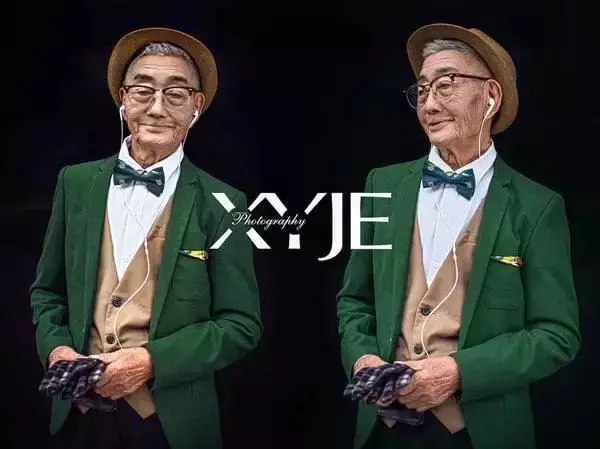 孫子把85歲的爺爺接到廈門,拍了一組照片,結果帥遍頭條