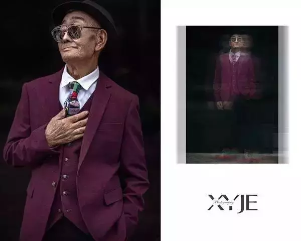 孫子把85歲的爺爺接到廈門,拍了一組照片,結果帥遍頭條