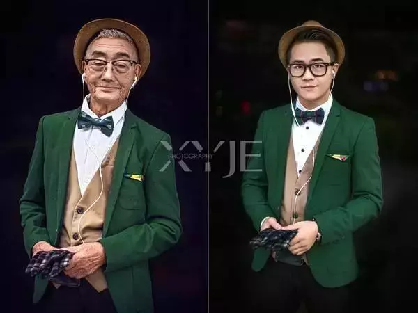 孫子把85歲的爺爺接到廈門,拍了一組照片,結果帥遍頭條