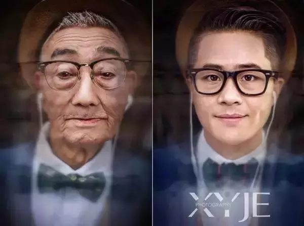 孫子把85歲的爺爺接到廈門,拍了一組照片,結果帥遍頭條