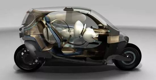 這種摩托車一旦開賣,誰還會去買汽車啊,「2輪比4輪還強」簡直帥呆了