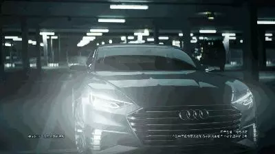 堵了3小時,前面的車竟用尾燈放了一部電影?