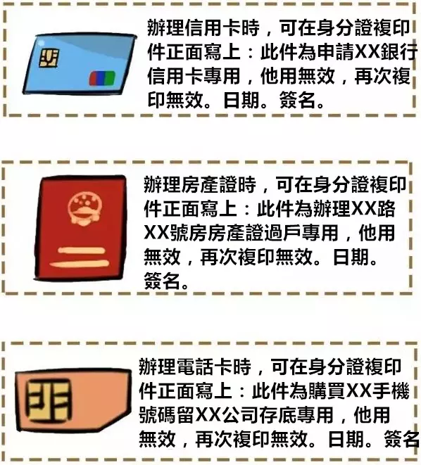 「身分證複印件」千萬不要這樣用,有法律風險!有人已經中招了!