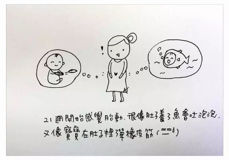 中肯哭! 31張「懷孕的心路歷程」插畫 媽媽們:老公是不是豬隊友真的有差
