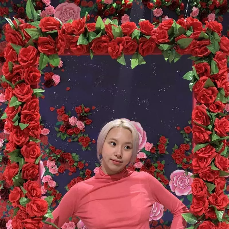 [TWICE][分享]190221 旅個遊都像拍畫報一樣粉絲夏威夷偶遇MINA