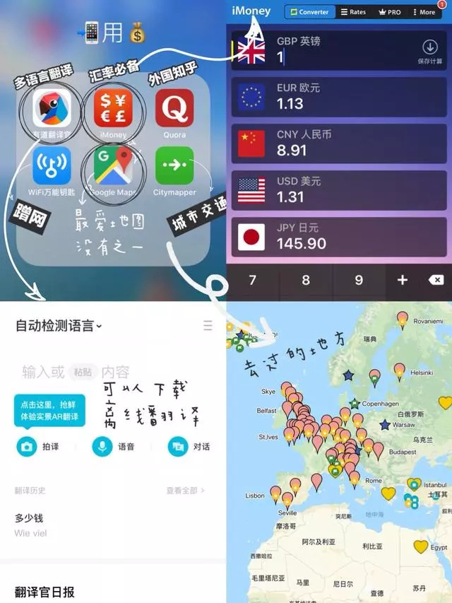 28個必備旅行app,手把手教你如何規劃旅遊路線