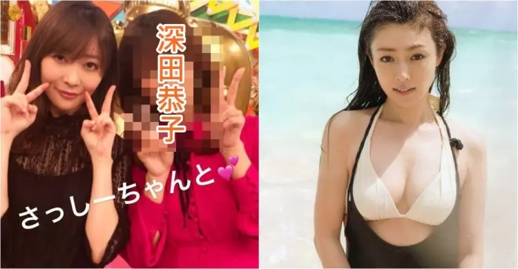 左邊右邊你選誰?深田恭子與小自己10歲的人氣女偶像合影竟然. ..