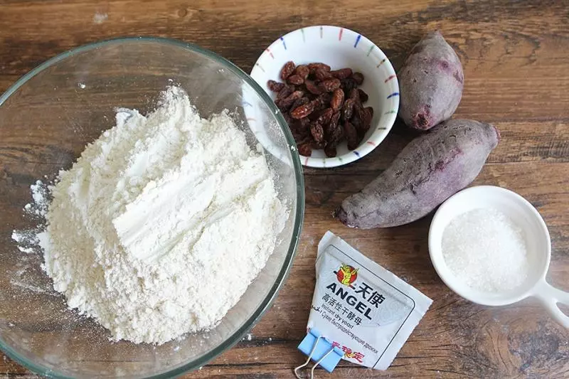 【紫薯發糕食譜】❤ 在家自製發糕拜拜, 好吃又安心, 祖先suka神明保佑!