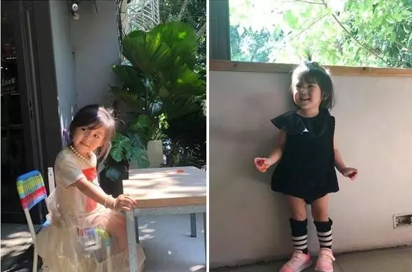 賈靜雯曬兩個女兒打架視頻,波妞表情「咬牙切齒」戰鬥力爆棚!