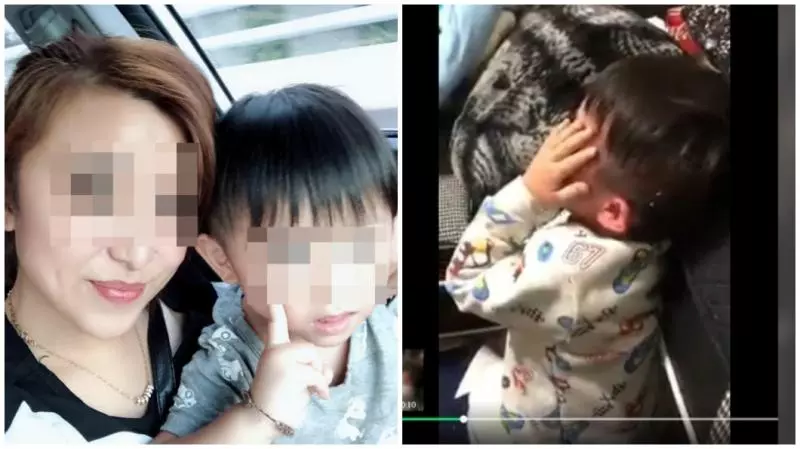 狠心虐童母邊打邊自拍 全是計畫逼夫