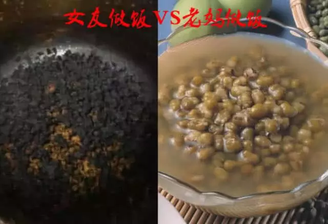 女友做飯VS老媽做飯,沒有對比就沒有傷害,網友:已崩潰