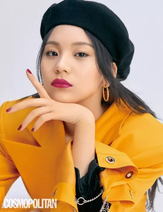 [GFRIEND][分享]190222 時尚感十足！嚴智登《Cosmopolitan》三月刊畫報