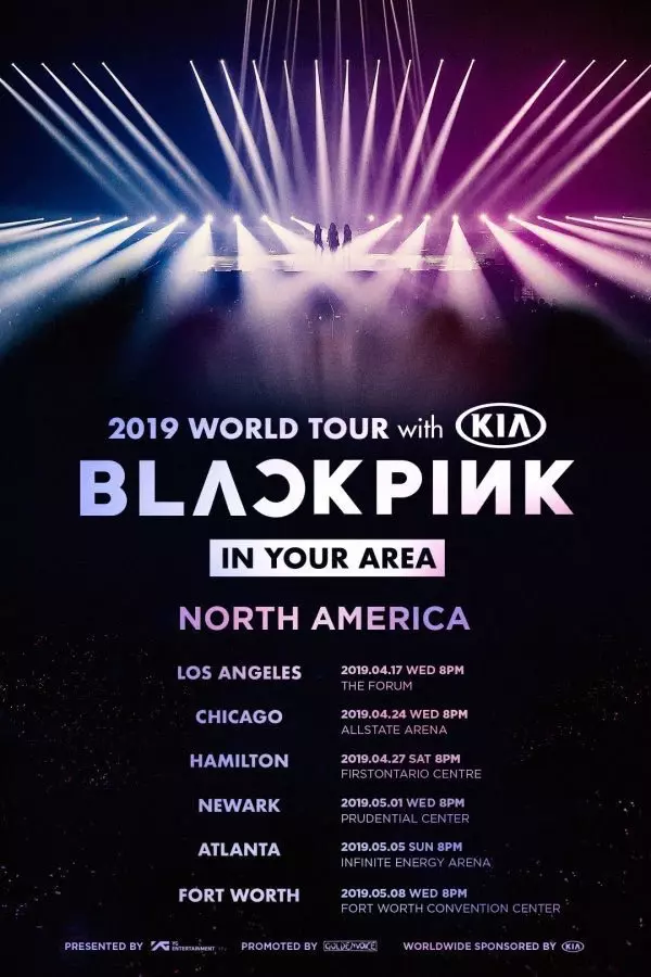 [BLACKPINK][分享]190222 火熱的人氣BLACKPINK北美六場演唱會門票已經售罄