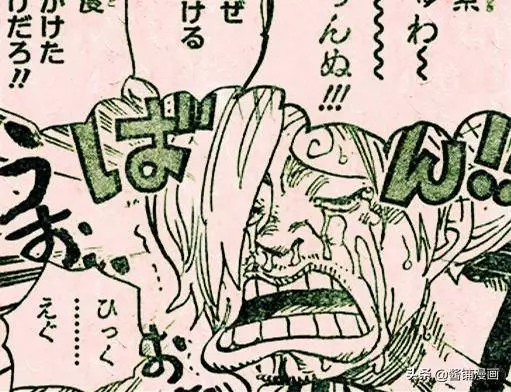 海賊王934話圖片分析:山治哭相真難看,尾田又創造很多古怪人物