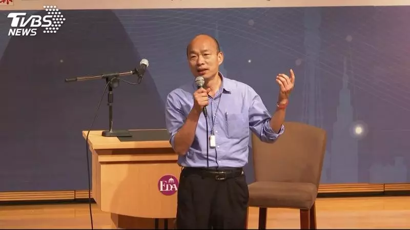 韓市長變「韓老師」演講 分享成功之路