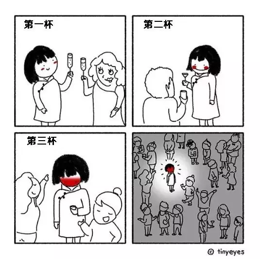 她畫出中國人跟歐美人對比 不分中外一律大叫:太神準