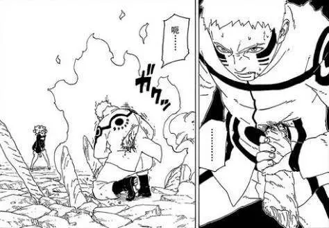 《博人傳》第32話情報,鳴人實力遠勝迪魯達,卻被豬隊友坑慘!