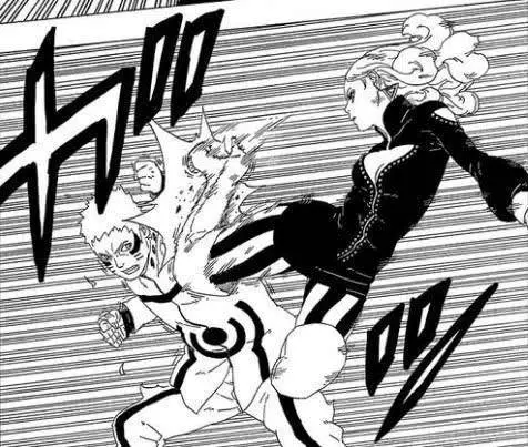 《博人傳》第32話情報,鳴人實力遠勝迪魯達,卻被豬隊友坑慘!