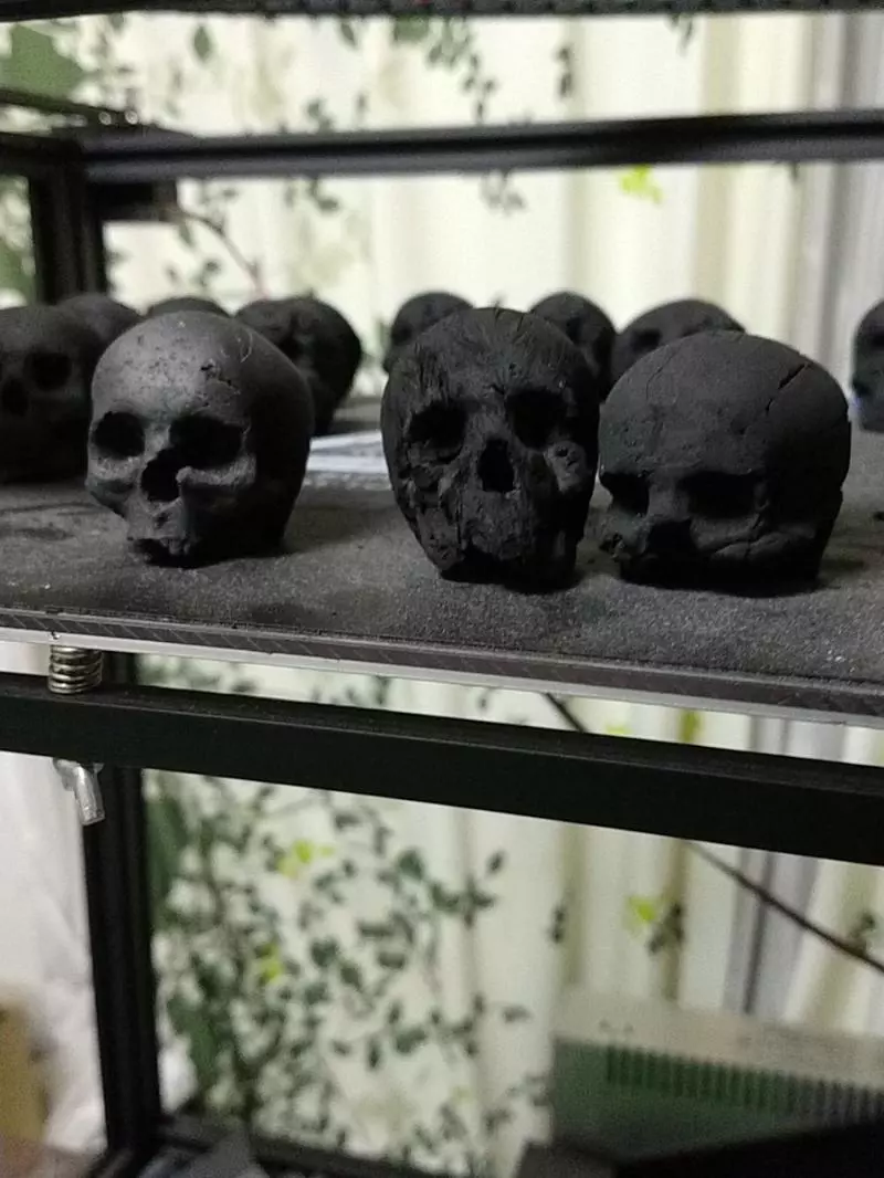 「骷髏頭木炭」一開賣就被搶光 網驚:燒成灰更可怕