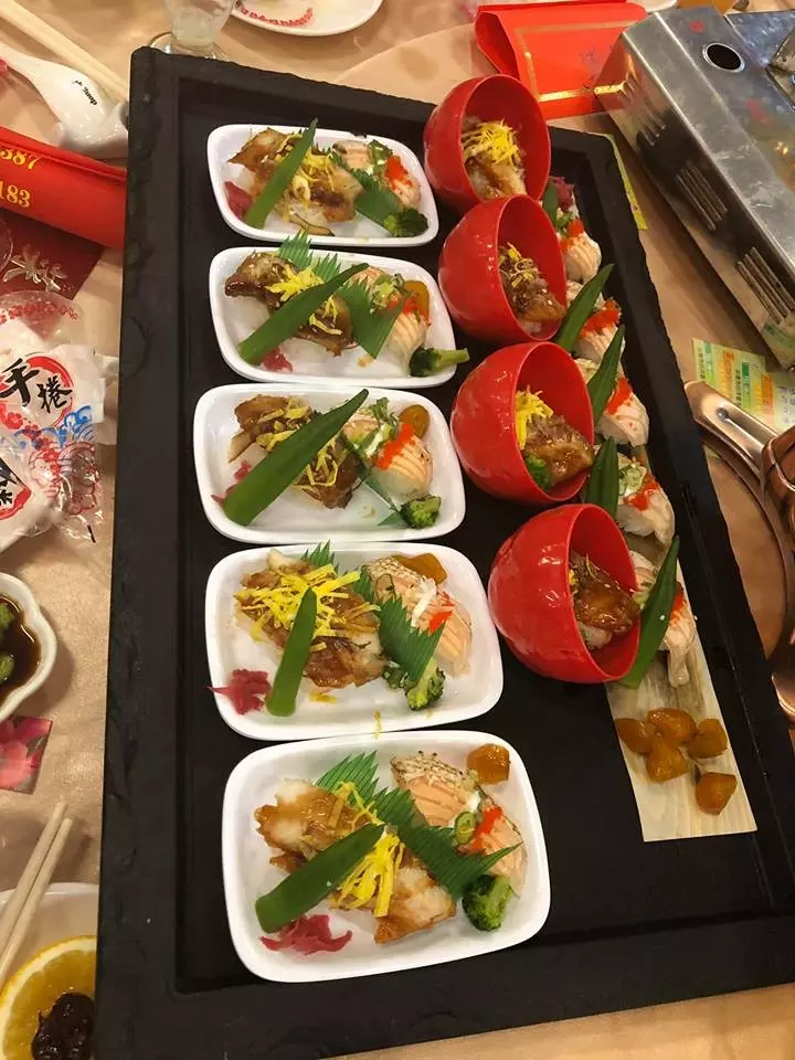 台南喜宴端上豪華扇貝螃蟹鍋,還有必備人人1桶杜老爺!!!