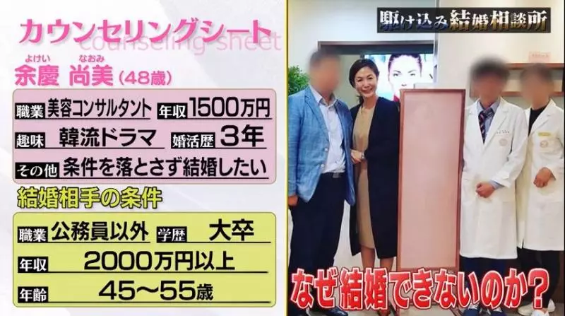 「年收入1500萬」的48歲日本大媽,相親60連敗!說出擇偶條件,網友不同情:根本異想天開