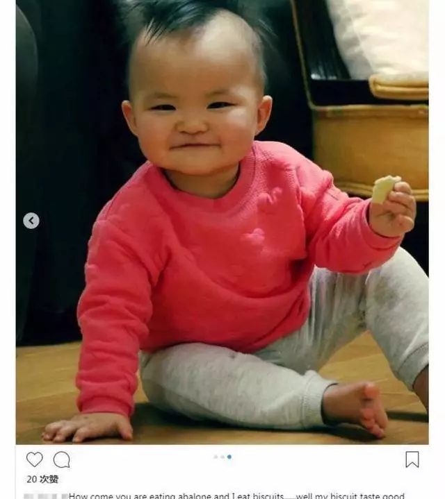 熊黛林富豪老公加入曬娃隊伍, 10個月小女兒髮型太雷人了