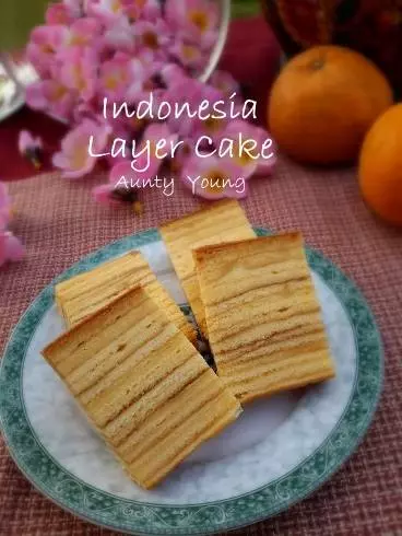 香醇美味的印尼千層蛋糕 Indonesia Layer Cake