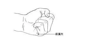 【每日一穴:後溪穴】