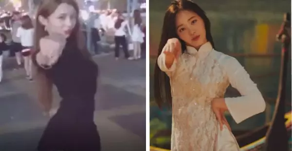 超正「偽娘」在街頭上大跳「熱舞」火辣身材讓人驚豔!但更讓人震撼的是一看他的身分證竟「已經XX歲了!」