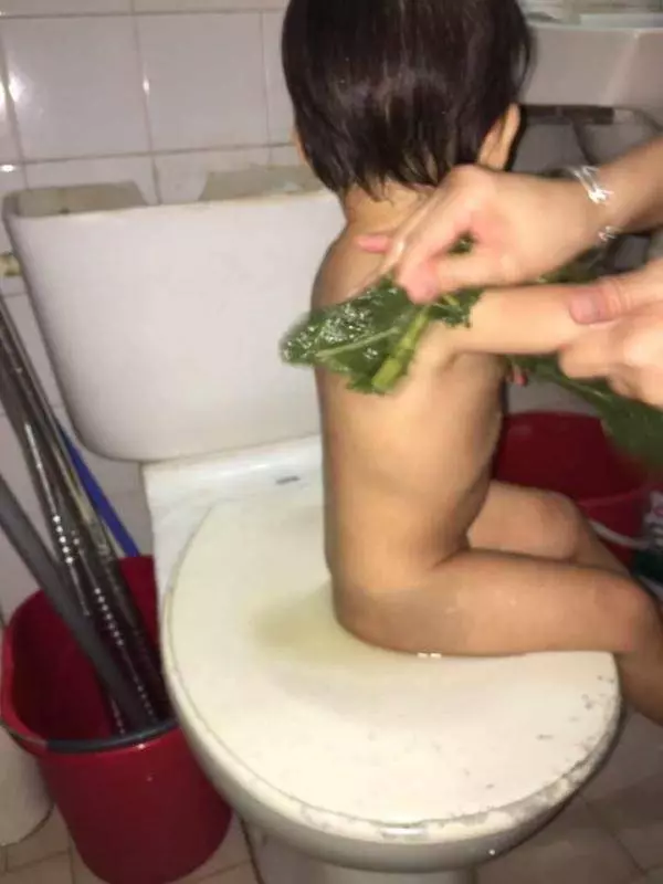 小孩發高燒只需要...就從40度降到36度啦!趕快學起來,隨時可以救小孩一命~ 。。