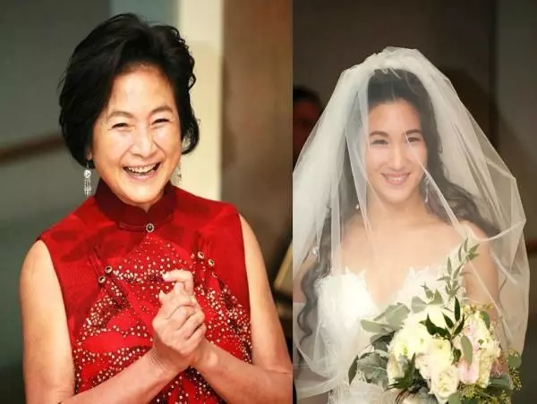 73歲鄭佩佩嫁女兒,朱茵陳法蓉蔡少芬齊現身,場面既溫馨又感人!