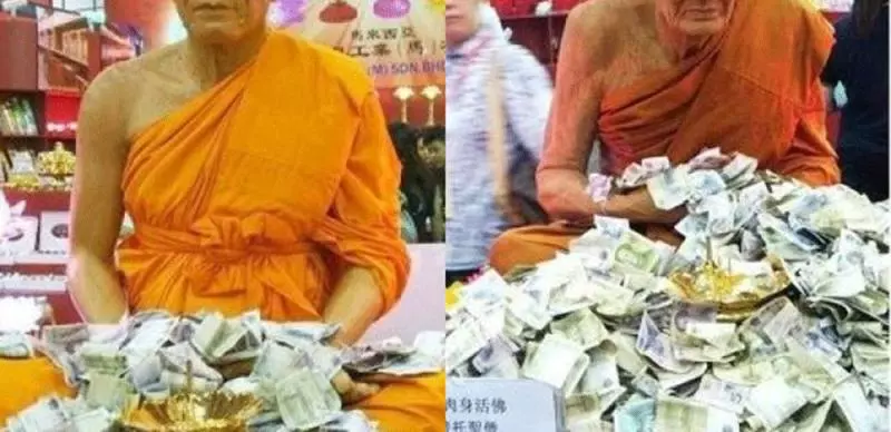 真人肉身活佛,三百年多年未閉眼!轉發之人,增福無量!