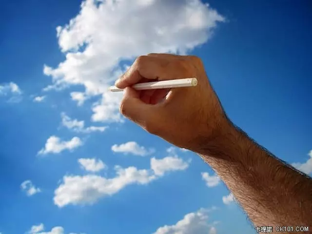 玩轉雲的借位照,想像力十足