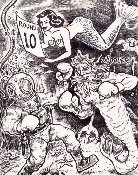 一張底圖，創意無限，厲害的ART惡搞圖片