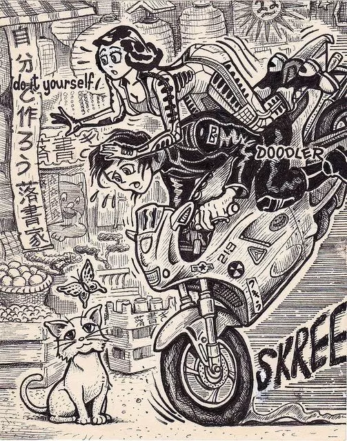 一張底圖，創意無限，厲害的ART惡搞圖片