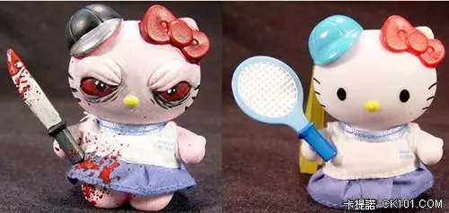 HELLO KITTY來還願了!嚐嚐老衲的棒子吧!
