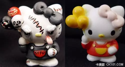 HELLO KITTY來還願了!嚐嚐老衲的棒子吧!