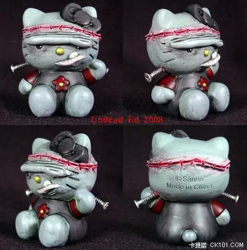 HELLO KITTY來還願了!嚐嚐老衲的棒子吧!