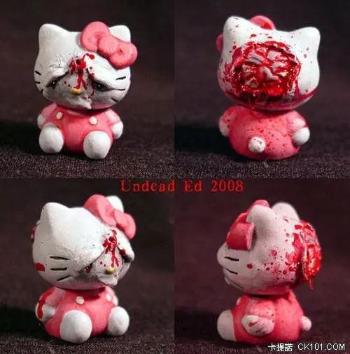 HELLO KITTY來還願了!嚐嚐老衲的棒子吧!