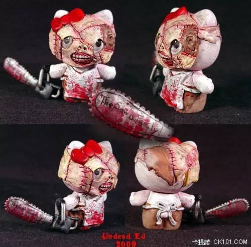 HELLO KITTY來還願了!嚐嚐老衲的棒子吧!