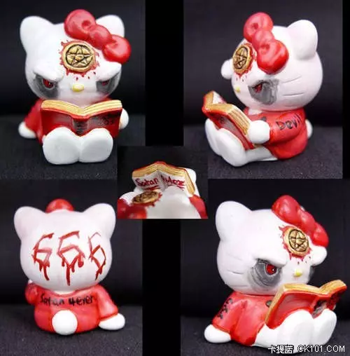 HELLO KITTY來還願了!嚐嚐老衲的棒子吧!