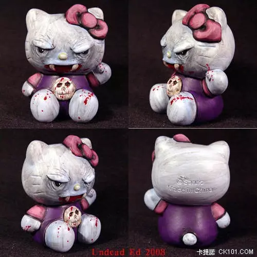 HELLO KITTY來還願了!嚐嚐老衲的棒子吧!