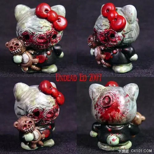 HELLO KITTY來還願了!嚐嚐老衲的棒子吧!