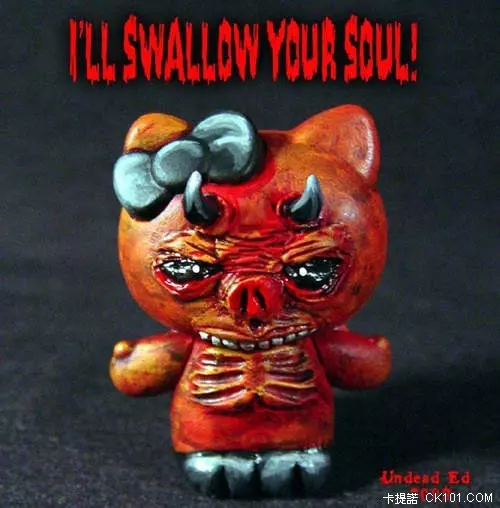 HELLO KITTY來還願了!嚐嚐老衲的棒子吧!